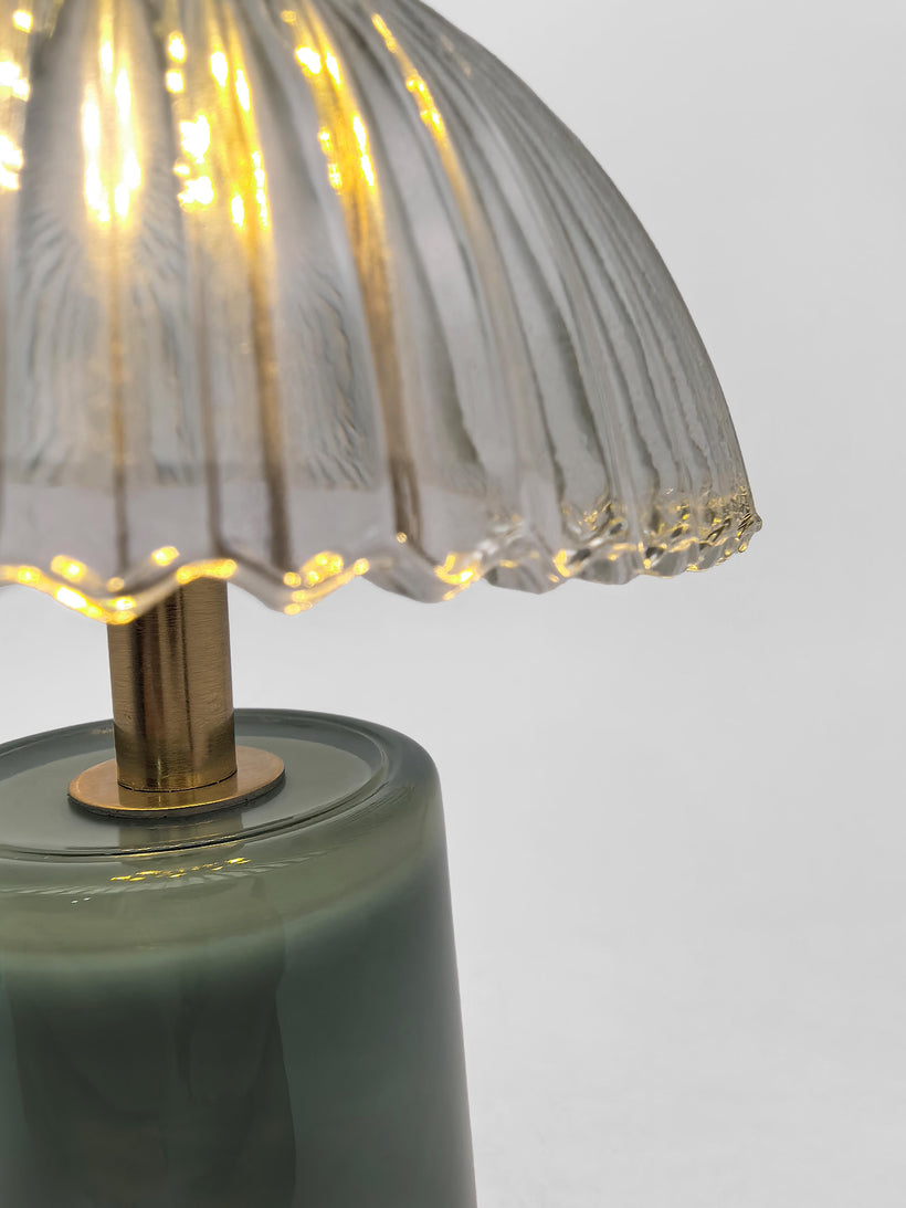 Bizzotto Επιτραπέζιο LED Φωτιστικό Hollywood Πράσινο H17,9cm 0828305