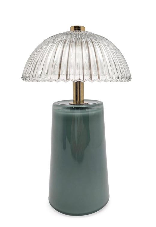 Bizzotto Επιτραπέζιο LED Φωτιστικό Hollywood Πράσινο H17,9cm 0828305