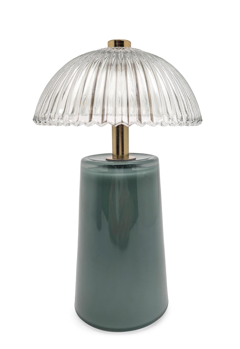 Bizzotto Επιτραπέζιο LED Φωτιστικό Hollywood Πράσινο H17,9cm 0828305