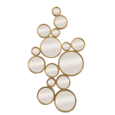 11-0370 BUBBLES ΚΑΘΡΕΠΤΗΣ ΧΡΥΣΟ 58xH106cm 58xH106cm