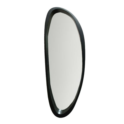 Salomone Καθρέπτης Μαύρο Ματ 89X33Cm 11-0456