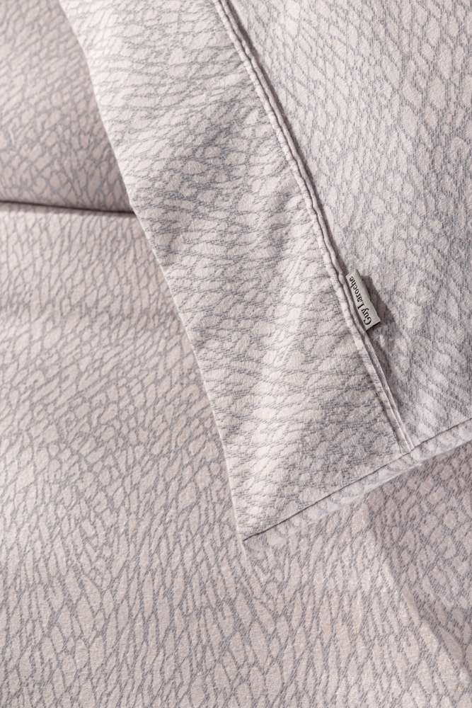 ΣΕΝΤΟΝΙΑ AVA MELANZE FLANNEL 165X200+35 (ΛΑΣΤΙΧΟ) ΣΕΤ 4ΤΜΧ GUY LAROCHE
