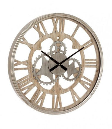 Bizzotto Ticking Ρολόι Τοίχου Με Γρανάζια 60x6,5x60 Κωδικός: 0181826
