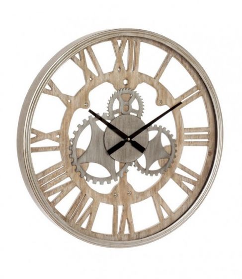 Bizzotto Ticking Ρολόι Τοίχου Με Γρανάζια 60x6,5x60 Κωδικός: 0181826