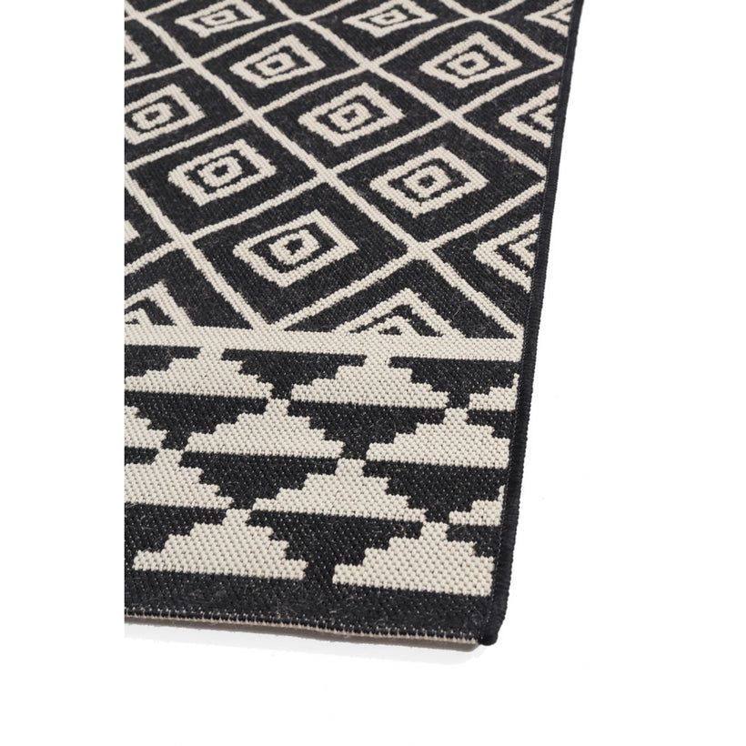 Royal Carpet Flox 6094 Καλοκαιρινό Χαλί Ψάθινο Black 160x235εκ.