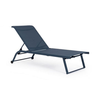 Ξαπλώστρα TAYLOR NAVY - ΜΠΛΕ  BIZZOTTO 70x182x91,5cm 0663282