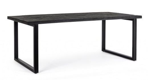 Τραπέζι Hastings Ορθογώνιο Μαύρο 200x100x76 εκ. Κωδικός (SKU): 0747017