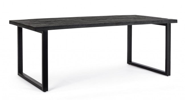 Τραπέζι Hastings Ορθογώνιο Μαύρο 200x100x76 εκ. Κωδικός (SKU): 0747017