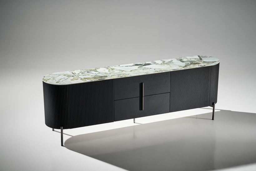 ΜΠΟΥΦΕΣ NOIR 180/200/220x75H