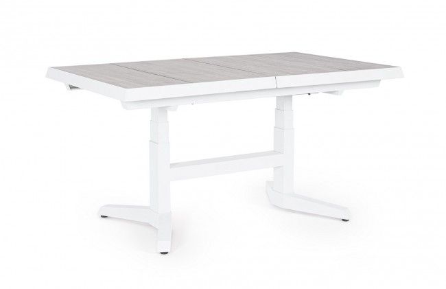 Bizzotto Robert Επεκτεινόμενο Τραπέζι Φαγητού Κεραμικό Λευκό 143-183x88x53-75 Κωδικός: 0663350