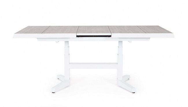 Bizzotto Robert Επεκτεινόμενο Τραπέζι Φαγητού Κεραμικό Λευκό 143-183x88x53-75 Κωδικός: 0663350