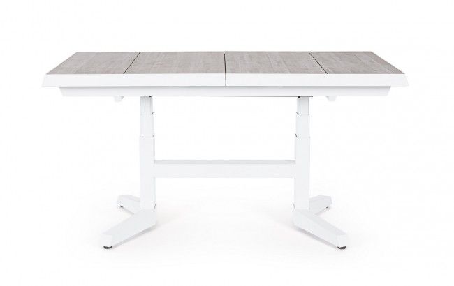 Bizzotto Robert Επεκτεινόμενο Τραπέζι Φαγητού Κεραμικό Λευκό 143-183x88x53-75 Κωδικός: 0663350