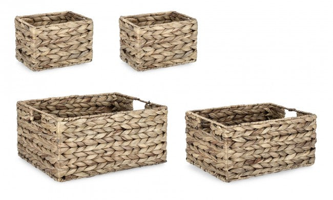 0412596SET4 KALAW MOCHA BASKET 2H 379