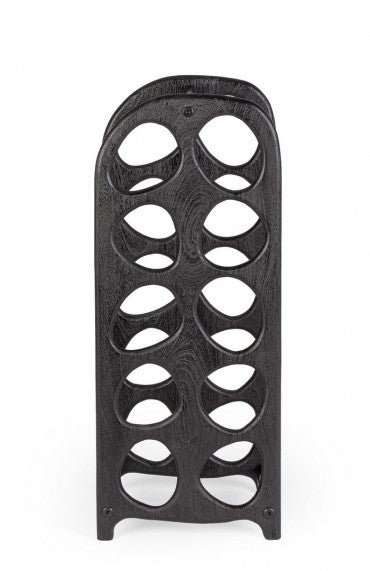 BLACK BOTTLE RACK 10P