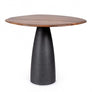 Bizzotto Stanley Τραπέζι Φαγητού Ξύλινο Mango Μαύρο/Καφέ 140x120x76 Κωδικός: 0747080