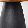 Bizzotto Stanley Τραπέζι Φαγητού Ξύλινο Mango Μαύρο/Καφέ 140x120x76 Κωδικός: 0747080