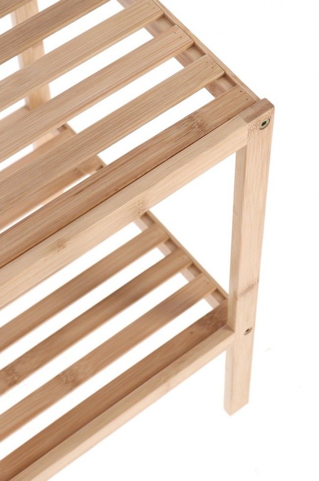 Bizzotto Cayden Βοηθητικό Τραπέζι Μπαμπού Natural 33x33x50 Εκ. Κωδικός: 0734190