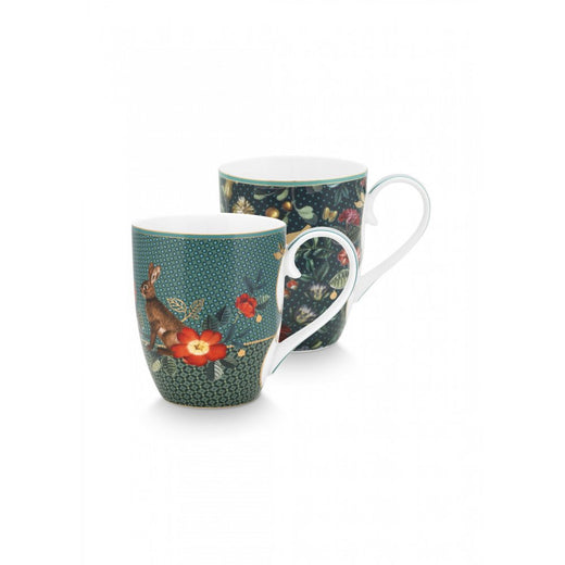 PIP STUDIO WINTER WONDERLAND SET/2 ΚΟΥΠΕΣ 450ml ΠΟΛΥΧΡ. ΠΟΡΣΕΛ. 51002335