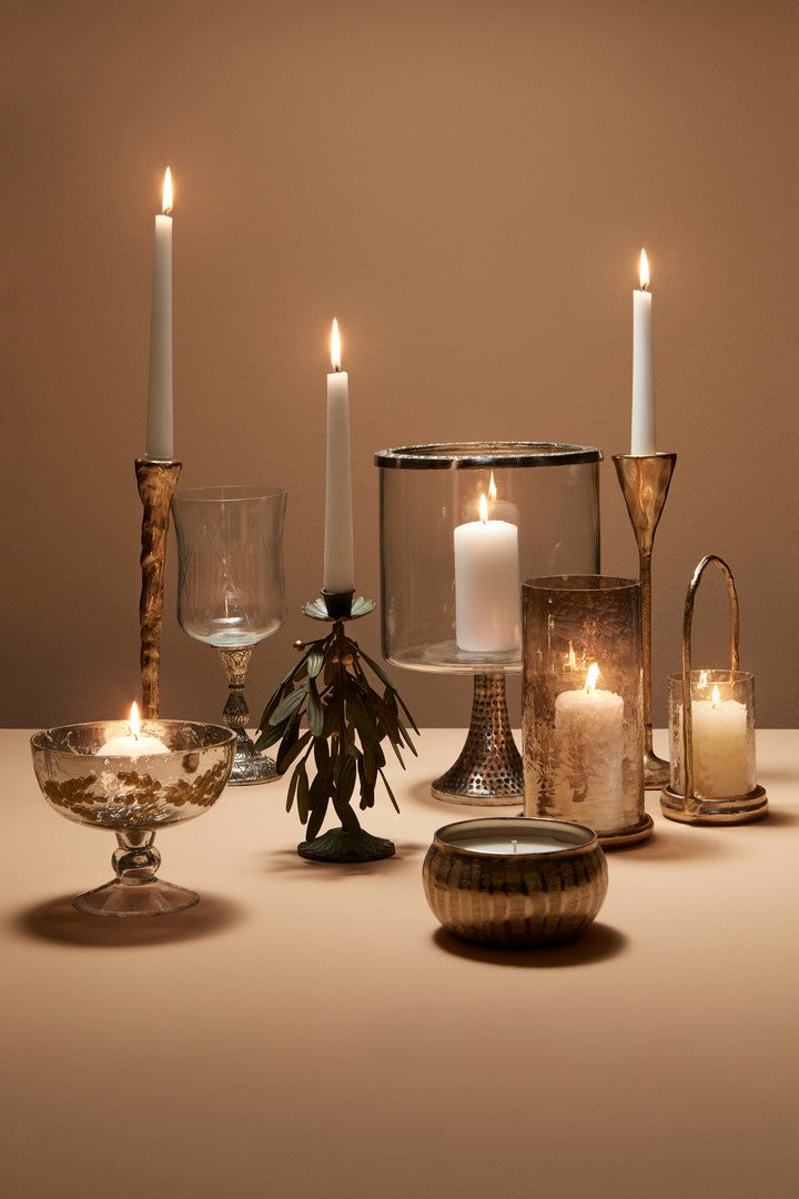 Bizzotto Κηροπήγιο Set/2 Sagar Χρυσό Μεταλλικό 11x9x22h / 13x12x31h 0185446