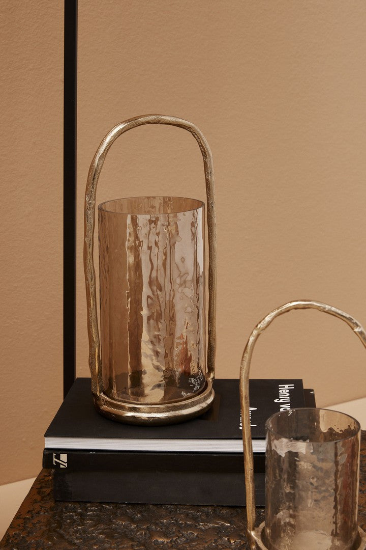 Bizzotto Κηροπήγιο Set/2 Sagar Χρυσό Μεταλλικό 11x9x22h / 13x12x31h 0185446