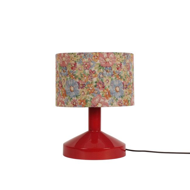 Bizzotto Maldha Red Flower Table Lamp H40 Ø30x40h Κωδικός: 0828299
