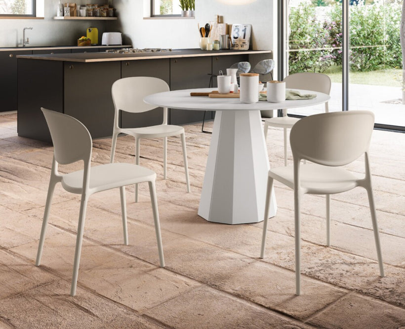 Connubia Καρέκλα Abby 48x53x82 Matt Hemp CB2182/P151