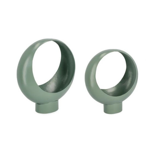 Bizzotto Keyra Κασπώ Μεταλλικά Πράσινα Sage Σετ 2 Τμχ 31x14x33 Εκ. Κωδικός: 0722911