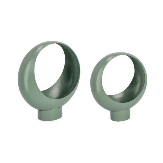 Bizzotto Keyra Κασπώ Μεταλλικά Πράσινα Sage Σετ 2 Τμχ 31x14x33 Εκ. Κωδικός: 0722911