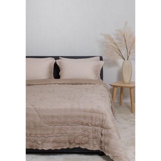 Κουβερτοπάπλωμα Naf Naf CosyFur Light Greize 220x240 69714