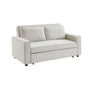 CUBO ΚΑΝΑΠΕΣ ΚΡΕΒΑΤΙ 3ΘΕΣΙΟΣ OFF WHITE 172x90x89 70-0354