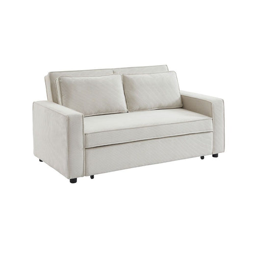 CUBO ΚΑΝΑΠΕΣ ΚΡΕΒΑΤΙ 3ΘΕΣΙΟΣ OFF WHITE 172x90x89cm SKU 70-0354