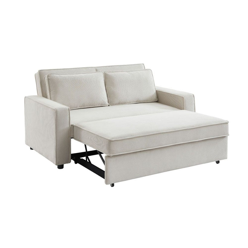 CUBO ΚΑΝΑΠΕΣ ΚΡΕΒΑΤΙ 3ΘΕΣΙΟΣ OFF WHITE 172x90x89cm SKU 70-0354