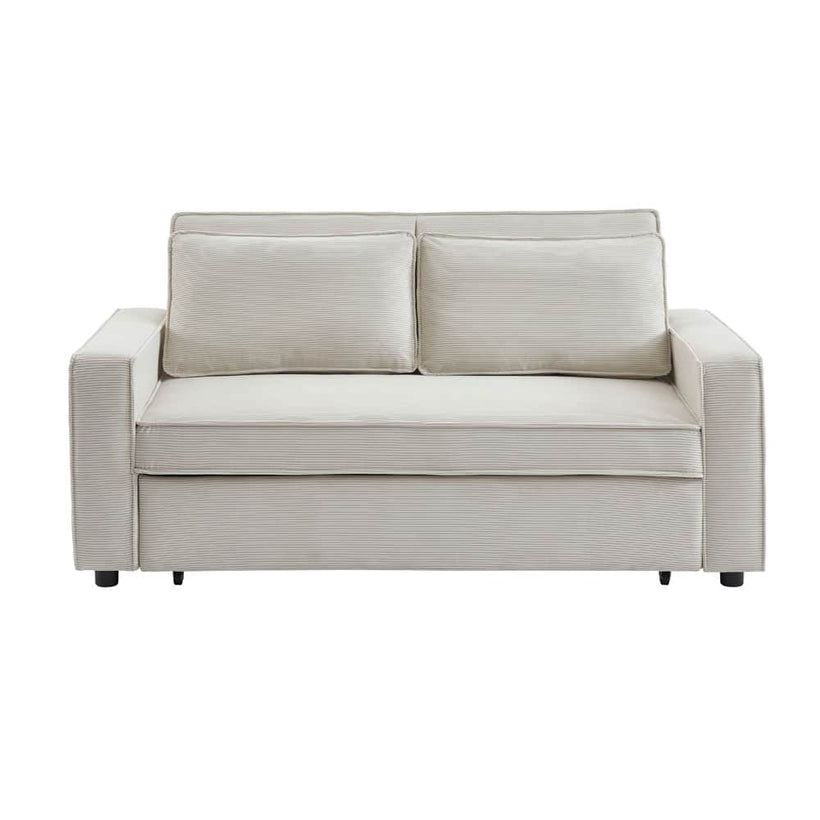 CUBO ΚΑΝΑΠΕΣ ΚΡΕΒΑΤΙ 3ΘΕΣΙΟΣ OFF WHITE 172x90x89 70-0354