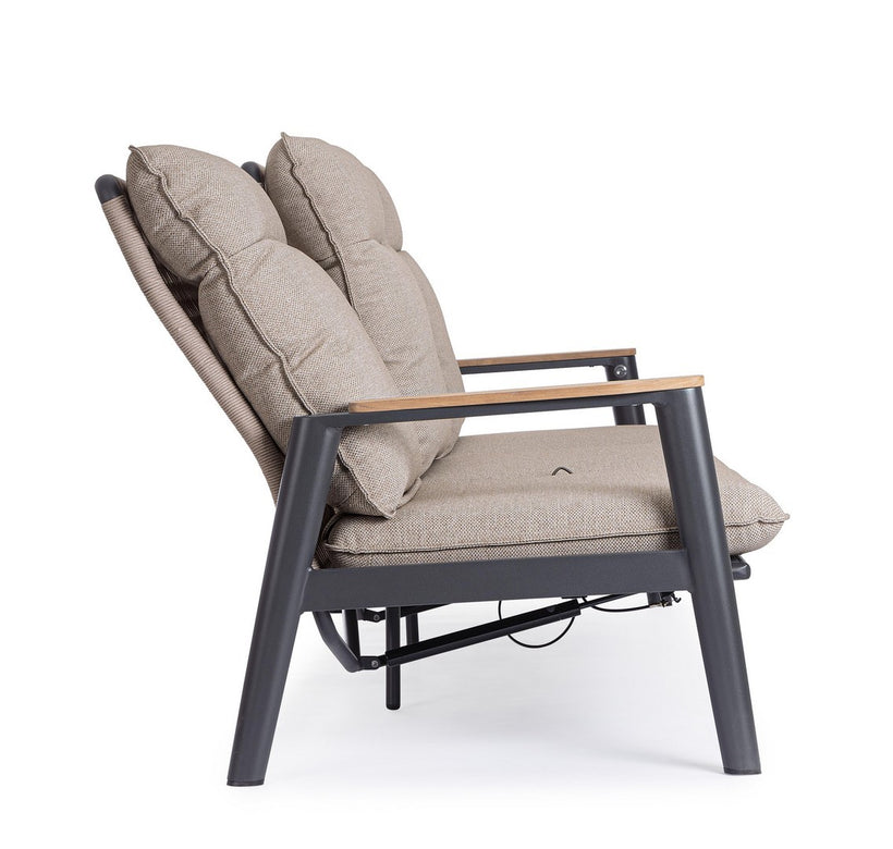 Miguel Καναπές Κήπου 3 Θέσεων 213εκ x 92εκ 0663656