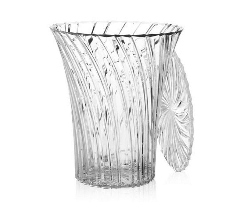 Kartell Sparkle High Design Βοηθητικό Τραπέζι /Σκαμπώ 38x38x44 08818/B4 CRYSTAL