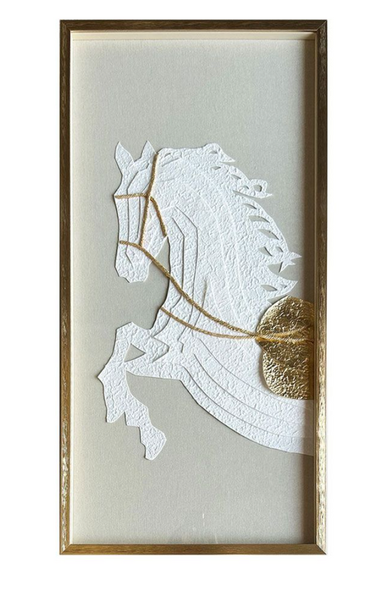 RUSSELL ΠΙΝΑΚΑΣ ΔΙΑΚΟΣΜΗΣΗΣ 50x100x3 ΧΑΡΤΙ ΜΠΕΖ ΛΕΥΚΟ ΧΡΥΣΟ ΓΥΑΛΙ ΧΡΥΣΟ 030458