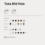 Καρέκλα Connubia Tuka Mid Hole CB2306