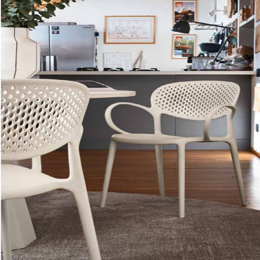 Connubia Καρέκλα Abby Με Μπράτσα 58x53x82 CB2194/P151