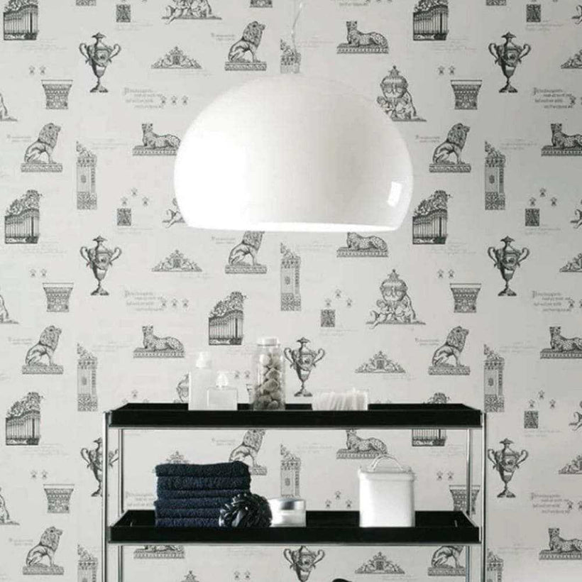 Kartell Φωτιστικό FL/Y SMALL 09053/03 ΛΕΥΚΟ GLOSSY