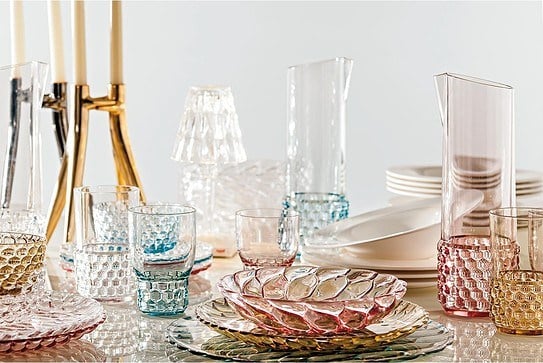 Kartell Ποτήρι Νερού Jellies 8.5x8.5x13 Σετ των 4 1492