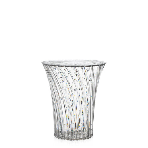 Kartell Sparkle High Design Βοηθητικό Τραπέζι /Σκαμπώ 38x38x44 08818/B4 CRYSTAL