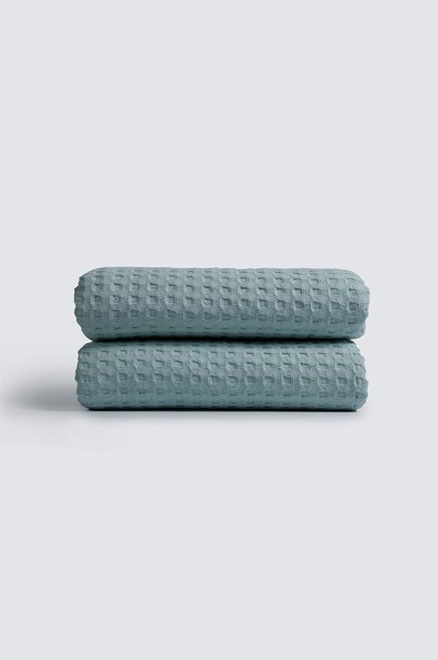Κουβέρτα Πικε Naf Naf Cotton Waffle Pique mind -220 X 240 100% Βαμβάκι