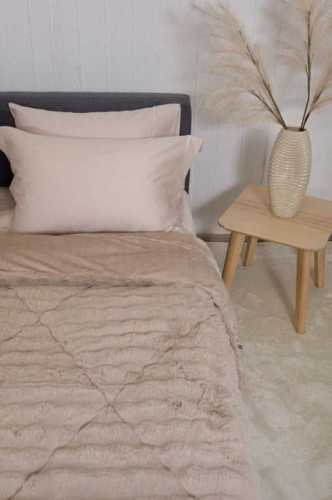 Κουβερτοπάπλωμα Naf Naf CosyFur Light Greize 220x240 69714