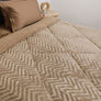 Κουβερτοπάπλωμα Naf Naf ZigFur Tan 220x240 69719