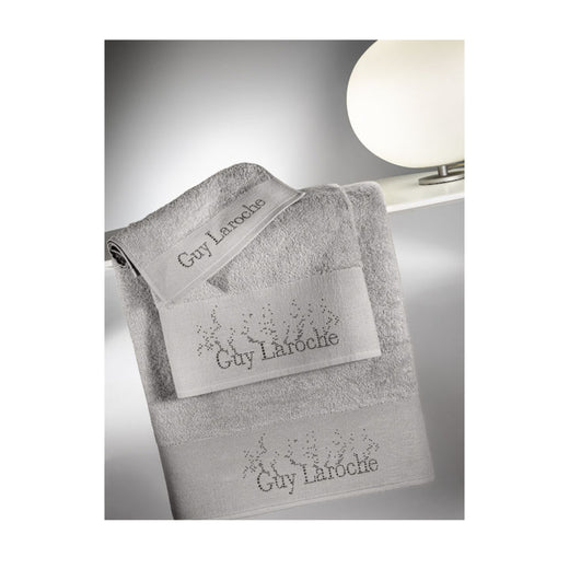 Guy Laroche Σετ Πετσέτες Μπάνιου 3τμχ Pandora Silver Βάρους 500gr/m²