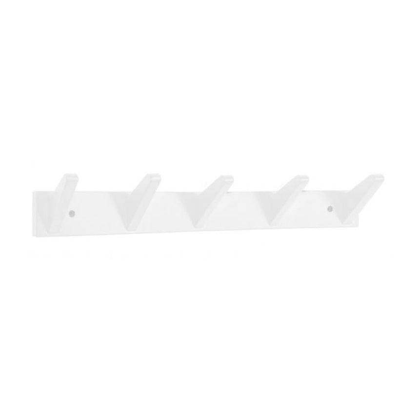 Bizzotto Daiki Κρεμάστρα 5 Θέσεων Ξύλινη Λευκή 57x9x9 Κωδικός: 0180597