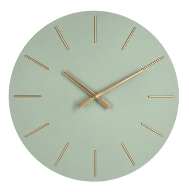 Βizzotto Ρολόι Τοίχου Timeline Ξύλινο Πράσινο 60x60x5 εκ. 0182388