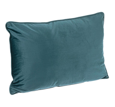 Bizzotto Διακοσμητικό μαξιλάρι Artemis Υφασμάτινο/Βελούδο Μπλε 40x60x10 0463522
