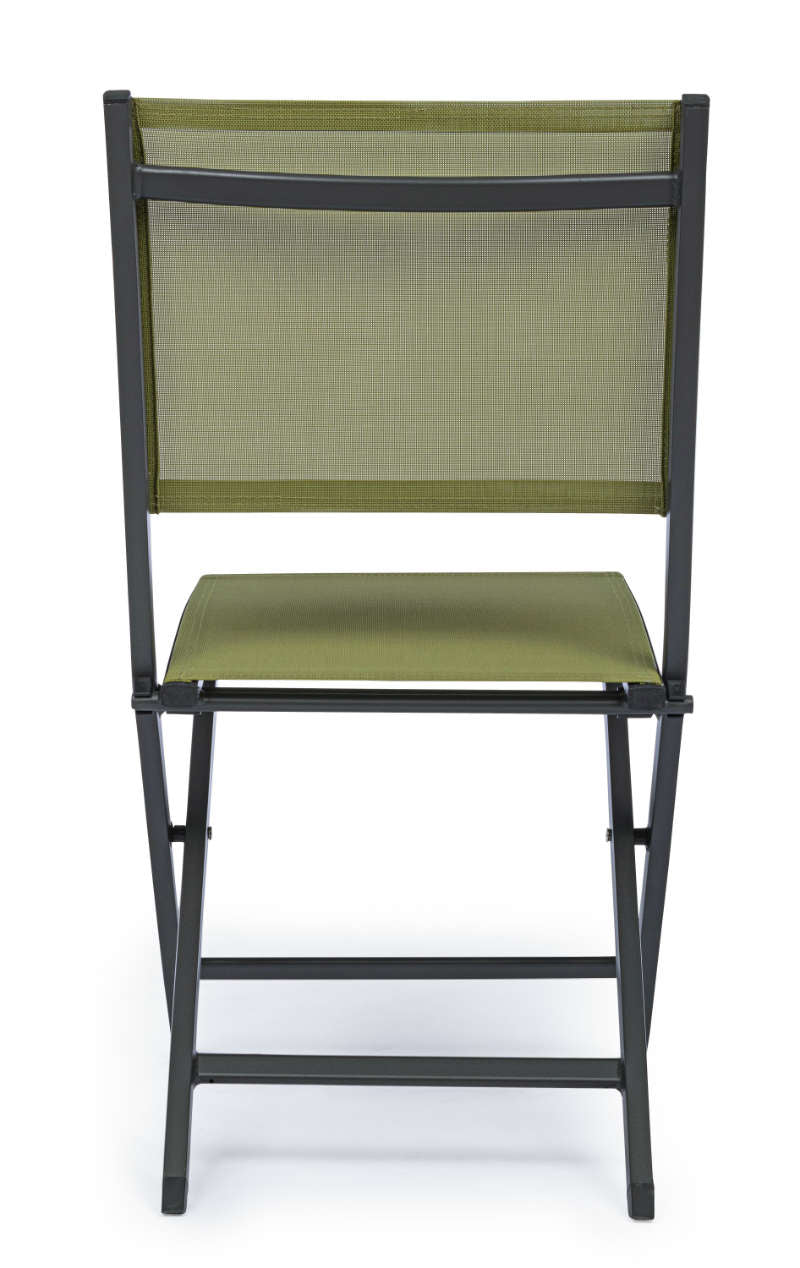 Αναδιπλούμενη Καρέκλα Elin LH32 Μαύρο-Πράσινο