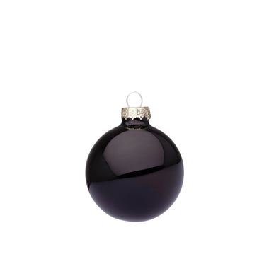 Bizzotto Χριστουγεννιάτικη Μπάλα Μαύρη Γυαλιστερή 80x80x80 0937083